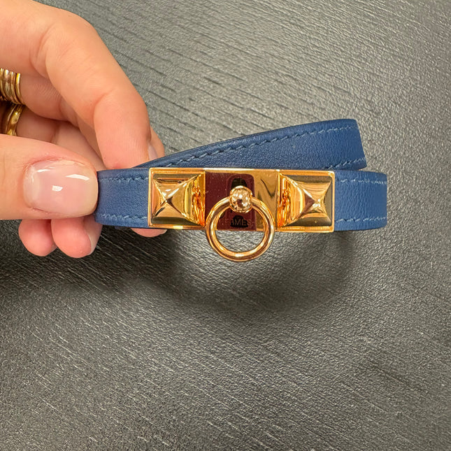 Bracelet Rivale Double tour Hermès T2