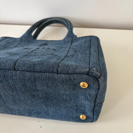 Sac Cabas Denim Prada Tu