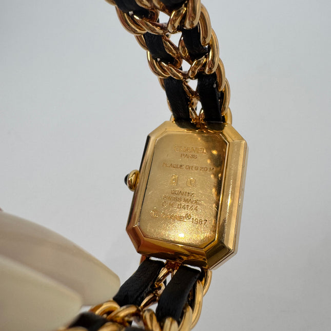 Montre Chanel Première Taille L Plaqué or