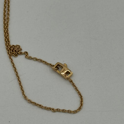Collier pendentif Louis Vuitton Empreinte or jaune