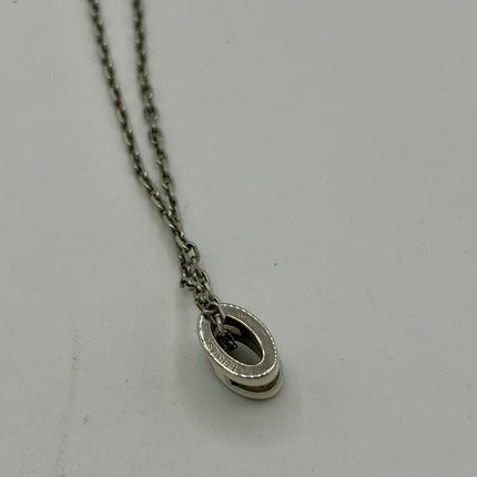 Collier Hermes mini pop blanc