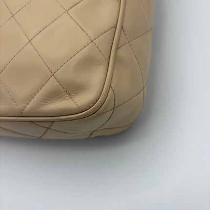 Sac Chanel caméra vintage beige