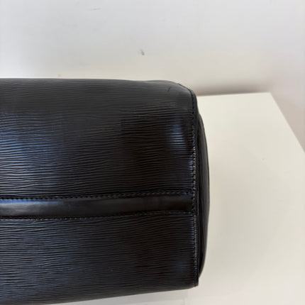 Sac Louis Vuitton Speedy 30 cuir épi noir