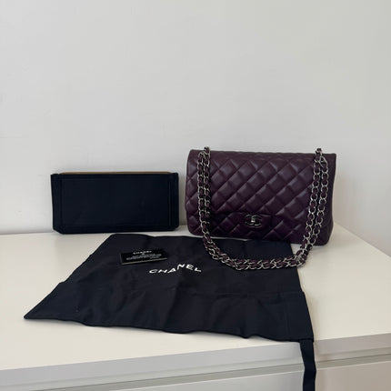 Sac Chanel Timeless Jumbo Prune