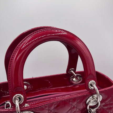 Sac Lady Dior Medium Vernis Dior