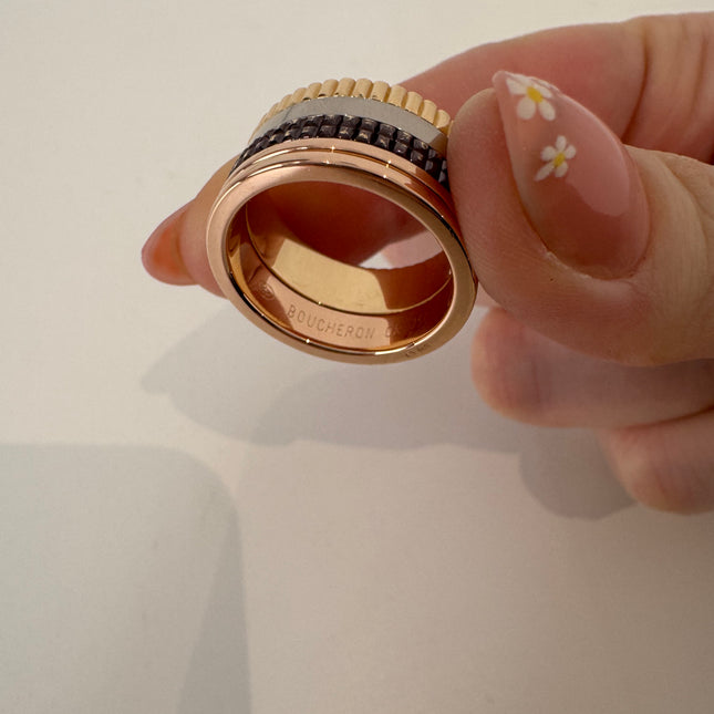 Bague Boucheron Quatre Large T57