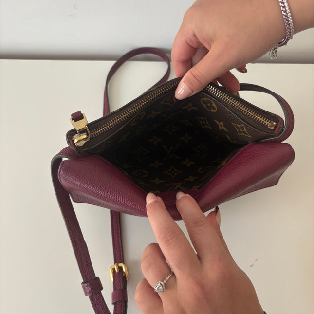 Sac Louis Vuitton Twice Monogram Burgundy
