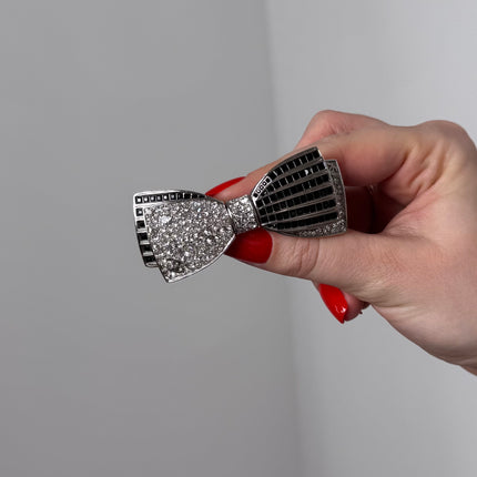 Barrette Chanel Strass