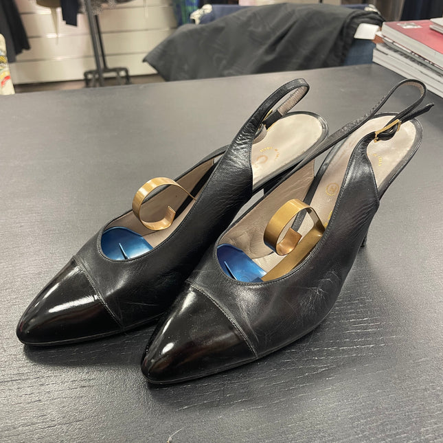 Escarpins vintage Slingback Chanel T39
