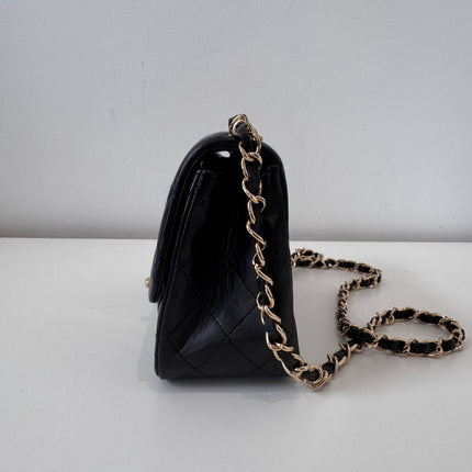 Sac Chanel Mini Square Timeless noir