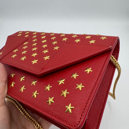 Sac Betty Chain Saint Laurent Rouge Étoiles