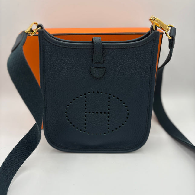 Sac Hermès Evelyne 16 vert cyprès