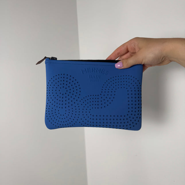Trousse Hermès Néobain PM Bleu