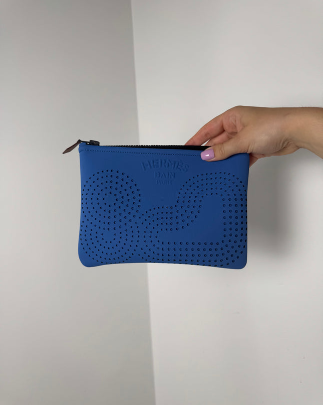 Trousse Hermès Néobain PM Bleu