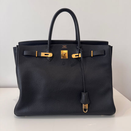 Sac Hermès Birkin 40 Noir