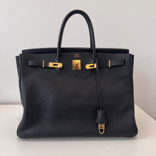 Sac Hermès Birkin 40 Noir