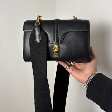 Sac Céline 16 Teen Soft Noir