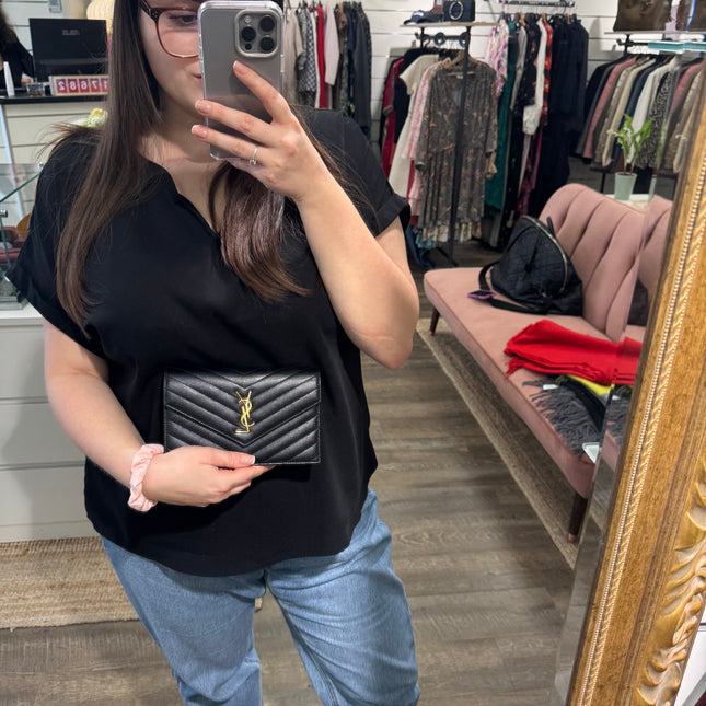 Sac Wallet Enveloppe Cassandre Saint Laurent