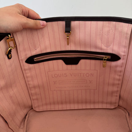 Sac Louis Vuitton Neverfull MM damier ébène