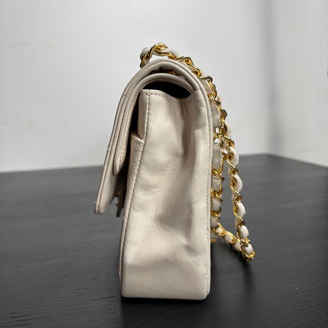 Sac Chanel Timeless Blanc cassé 25 cm