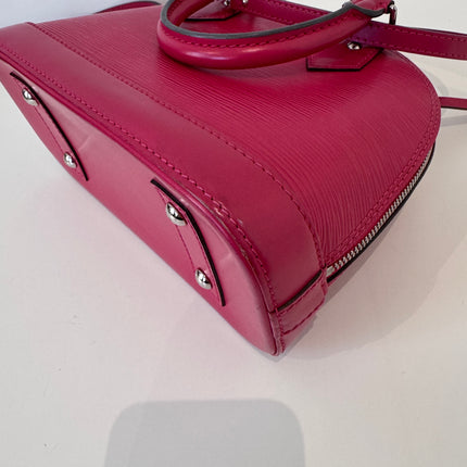 Sac Louis Vuitton BB Alma Cuir Épi Rose