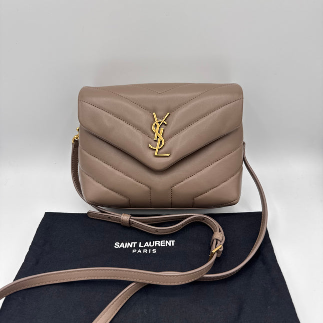 Sac saint Laurent Loulou Toy sable