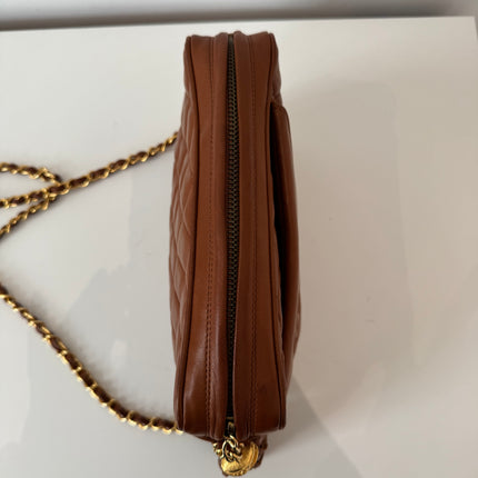 Sac Chanel Caméra caramel