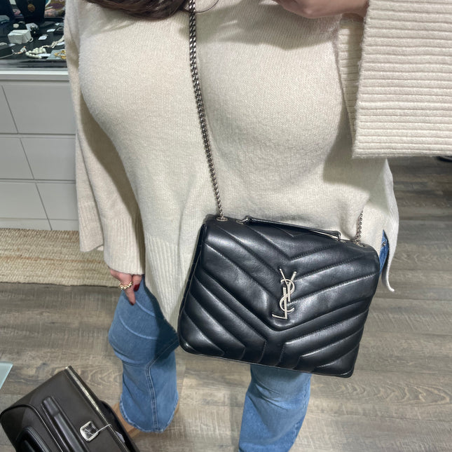 Sac Loulou Small Saint Laurent