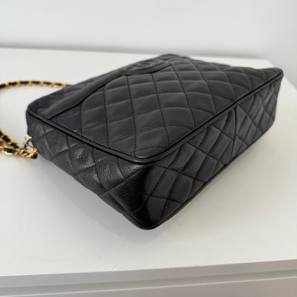 Sac Chanel Caméra GM Cuir Caviar Noir