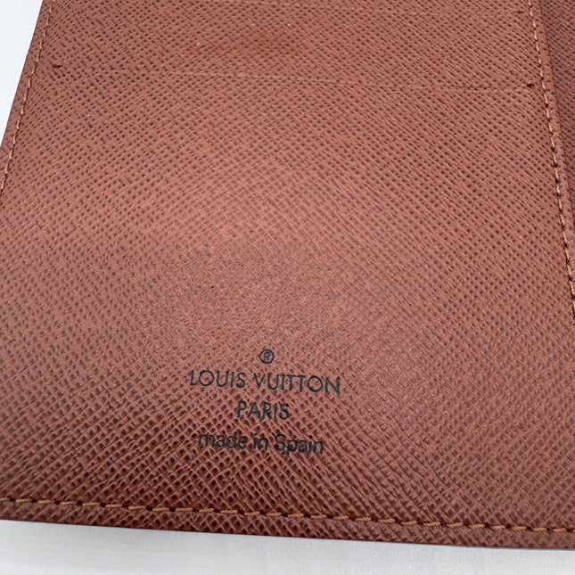 Portefeuille chéquier Louis Vuitton Monogram