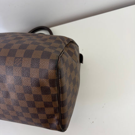 Sac Louis Vuitton Speedy 30 Damier Ébène