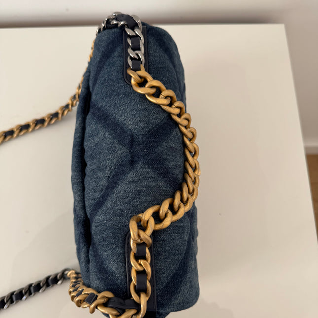 Sac Chanel 19 Small denim