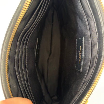 Pochette Saint Laurent à franges