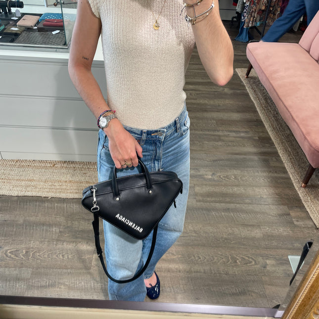 Sac Balenciaga Triangle noir