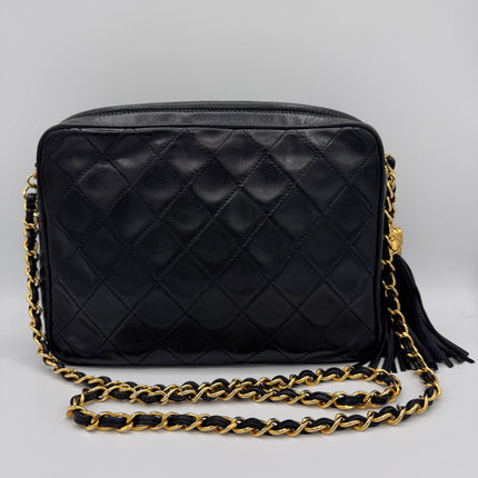 Sac Caméra vintage Chanel Noir