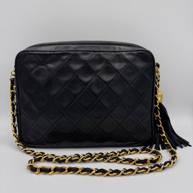 Sac Caméra vintage Chanel Noir