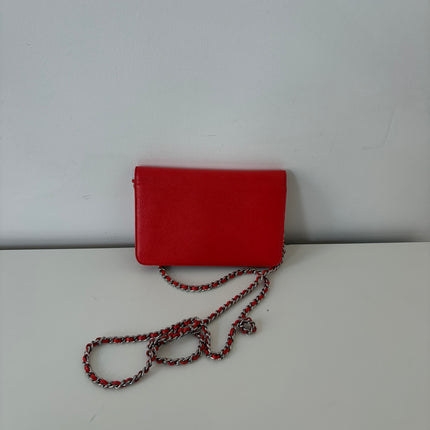 Sac Chanel Wallet on chain Corail