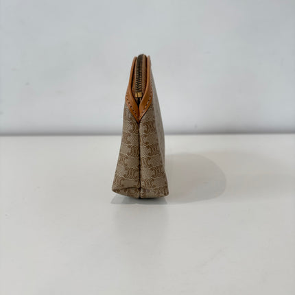Trousse cosmétique Celine Macadam beige