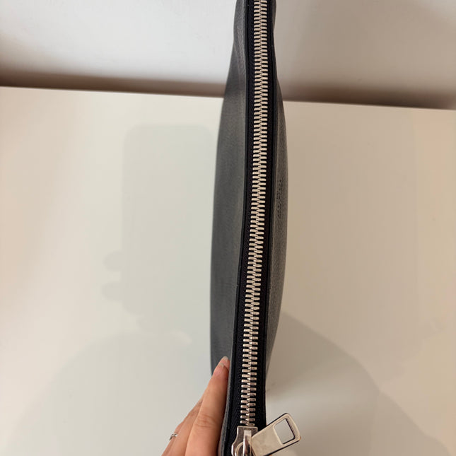 Pochette en cuir Gucci noir