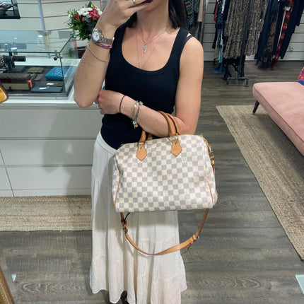 Louis Vuitton Speedy 30 Damier Azur