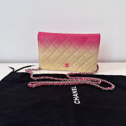Sac Wallet Chanel Dégradé rose