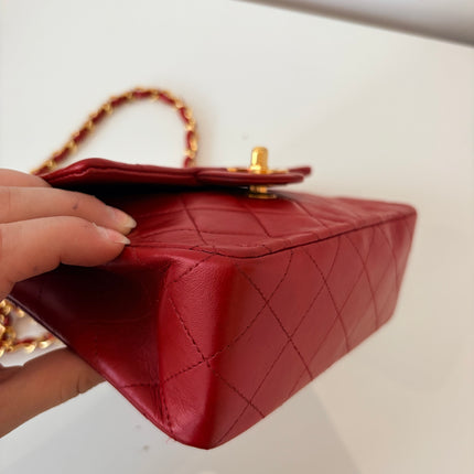 Sac Chanel Timeless Mini Square Rouge