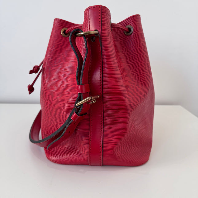 Sac Louis Vuitton Noé PM rouge