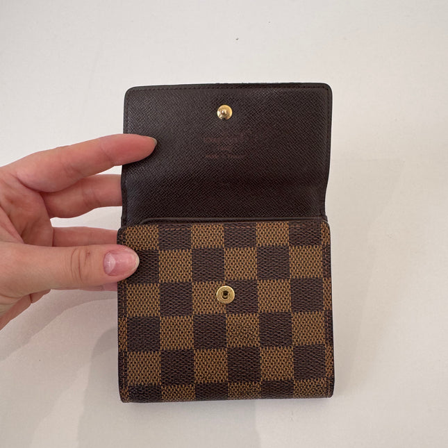 Portefeuille Elise Louis Vuitton Damier