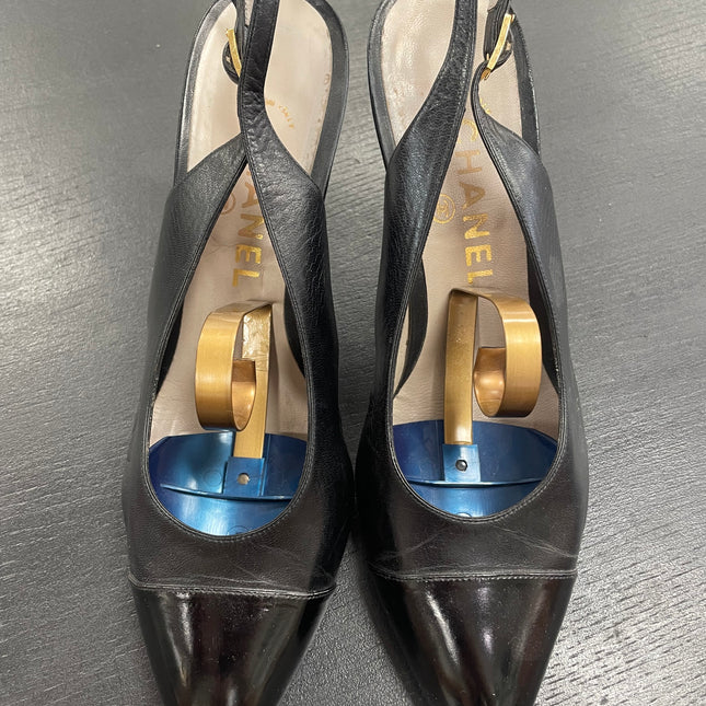 Escarpins vintage Slingback Chanel T39