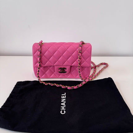 Sac Chanel Mini Timeless Rose Édition Limitée