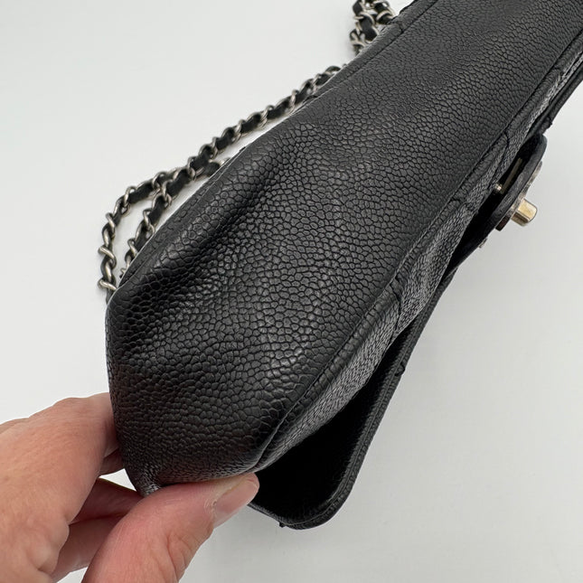 Sac Chanel Classic flap caviar