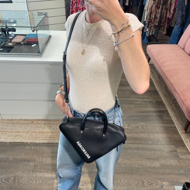 Sac Balenciaga Triangle noir