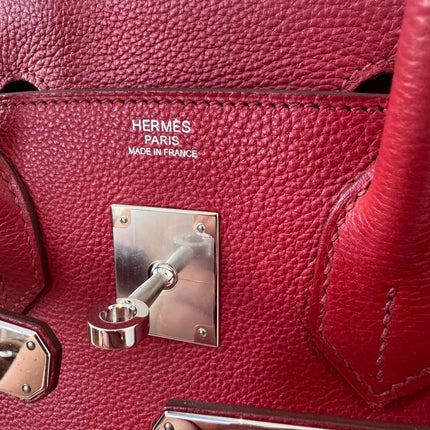 Sac Hermès Birkin 30 rouge piment