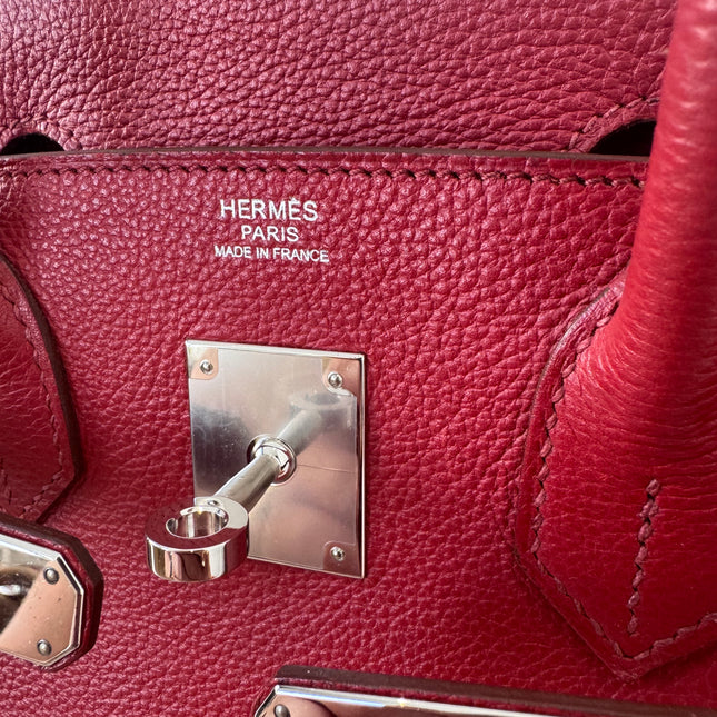 Sac Hermès Birkin 30 rouge piment